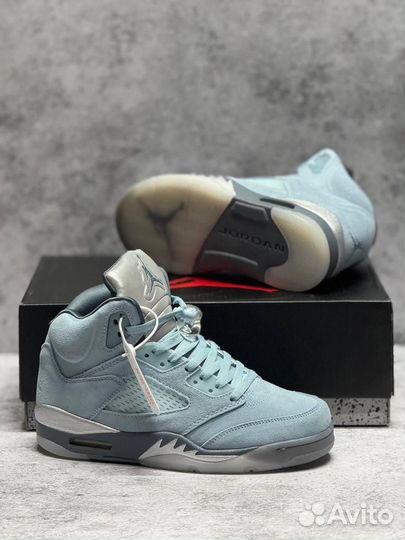 Кроссовки Nike Air Jordan 5 зимние (Арт.36215)