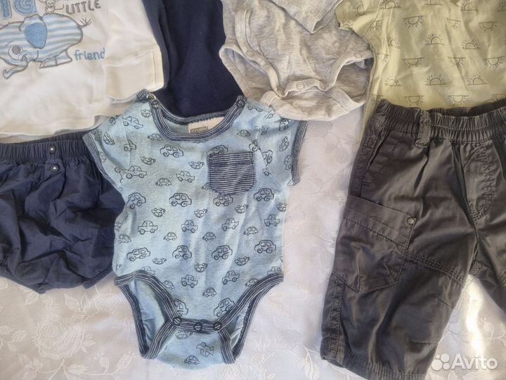 Детские вещи пакетом на мальчика 56-58