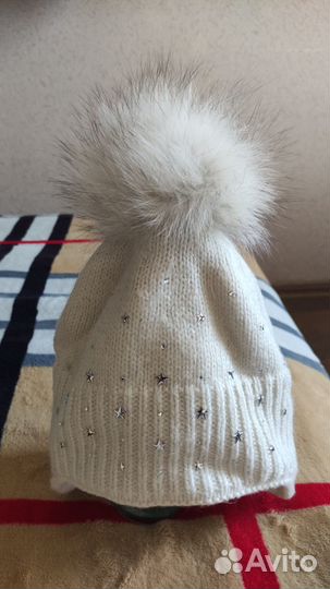 Зимняя шапка для девочки