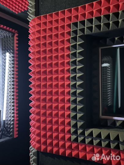 Акустический поролон пирамида