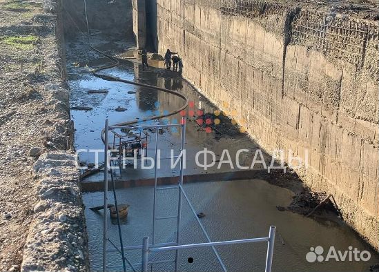 Торкретирование бетона