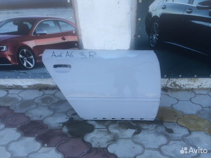 Дверь задняя левая Audi A4 В4 (80)