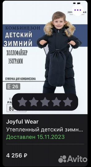 Зимний комбинезон 92 98