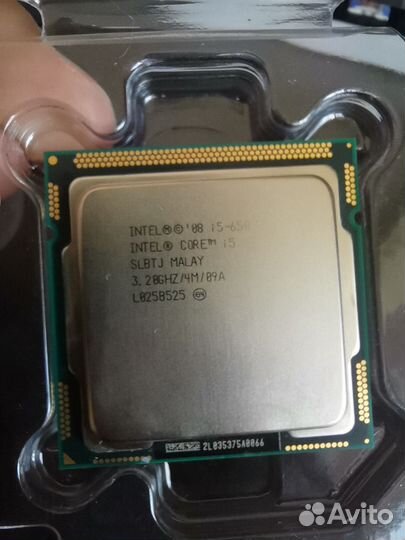 Процессор Intel core I5-650