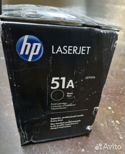 Картридж HP LaserJet Q7551A