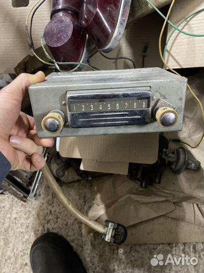 Радиоприёмник тип-А-8М москвич 1956