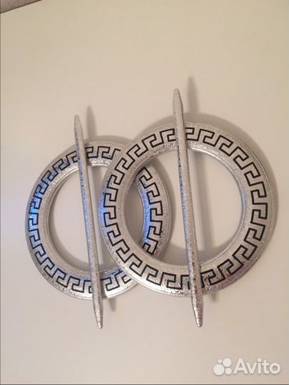 Подхваты для штор круглые