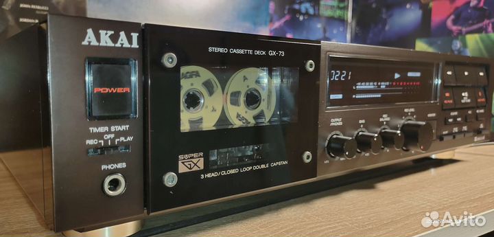 Кассетная дека Akai GX-73