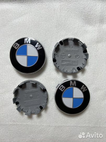 Заглушки колпачки на литые диски BMW