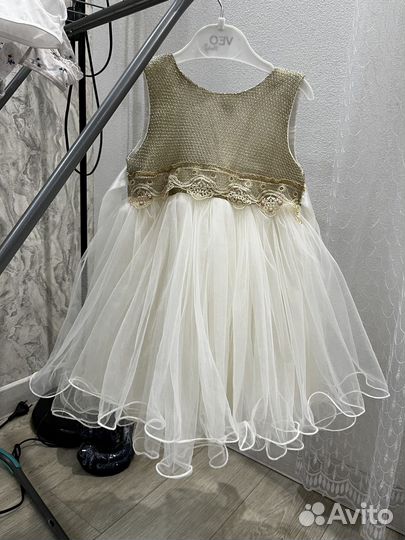 Платье для девочки 86