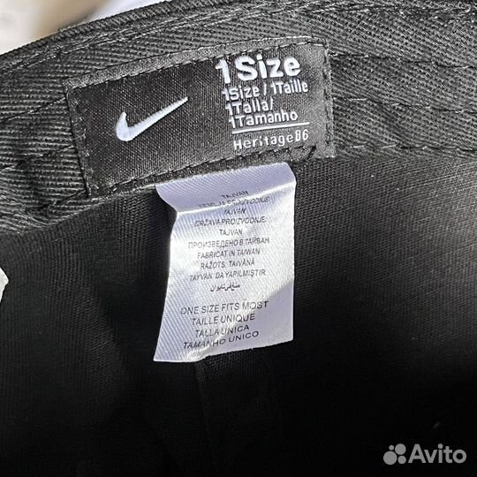 Бейсболка nike