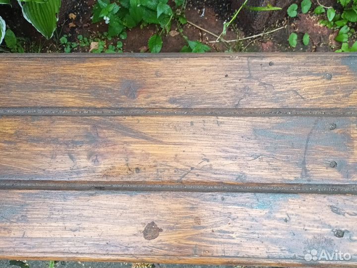 Стол и скамейки 2 шт садовые