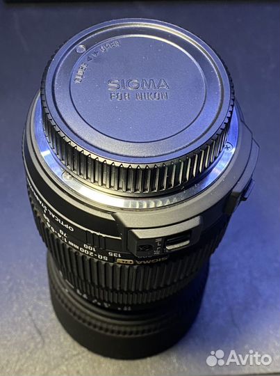 Объектив Sigma AF 50-200 1:4-5.6 DC OS HSM (Nikon)