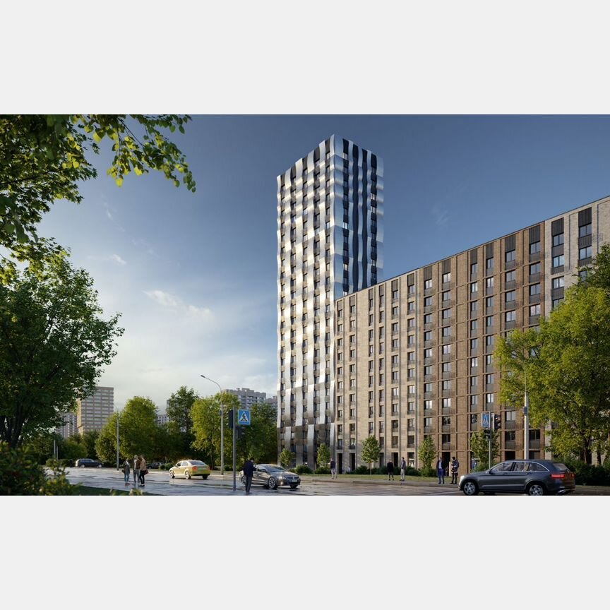 Квартира-студия, 25,9 м², 7/23 эт.