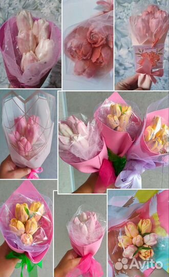 Шоколадный букет комплимент,орхидея,тюльпаны