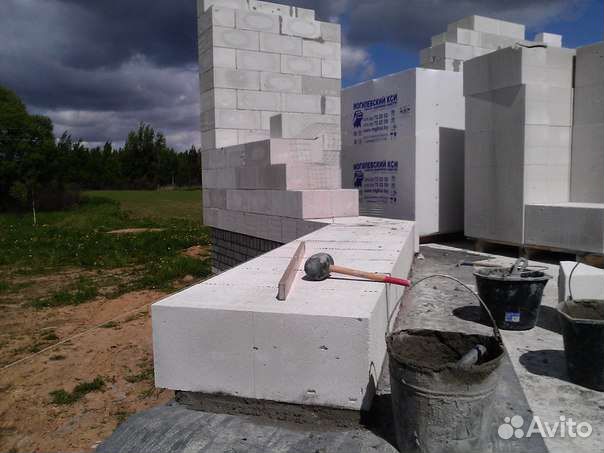 Блок газосиликатный, блок газобетонный