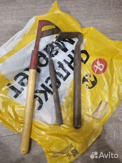 Садовый инвентарь для ухода за цветами бу 3 шт