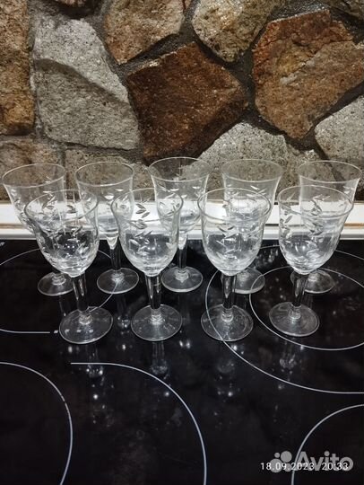 Рюмки хрусталь СССР