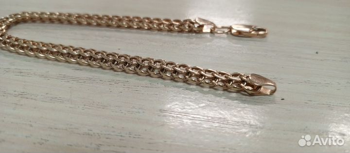 Золотой браслет 20,5 см