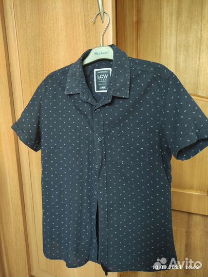 Рубашки с коротким рукавом 152 рост