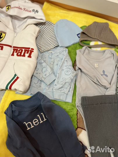 Вещи пакетом на мальчика80-86