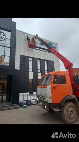 Кран-манипулятор, люлюка, автовышка