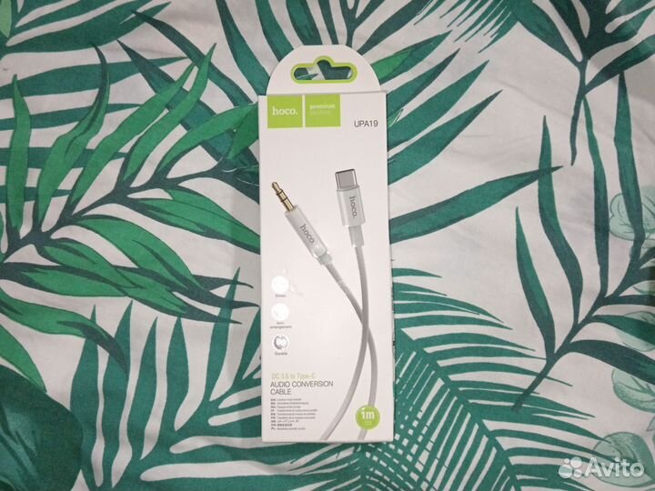 Аудио кабель jack 3.5 для Type-C