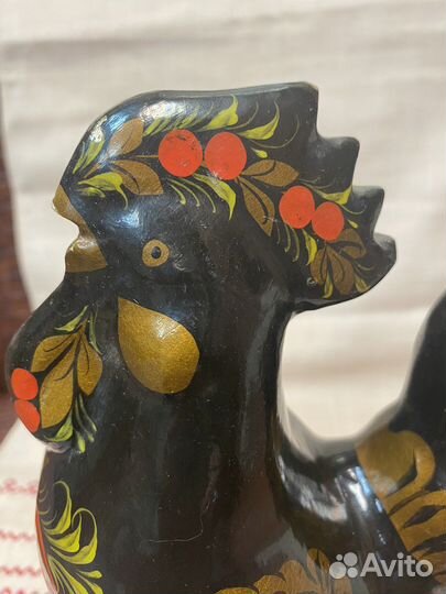 Петушок хохлома высота 26 см