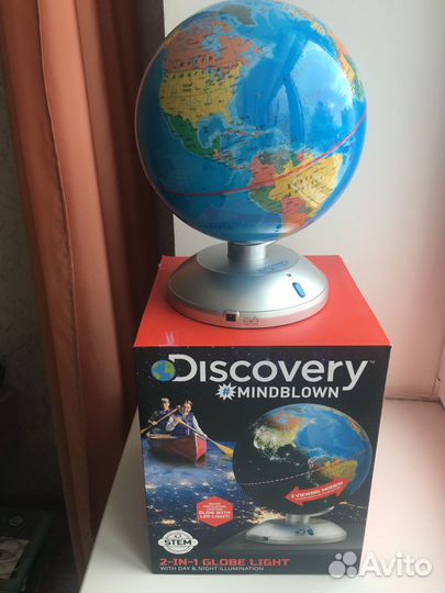 Глобус с подсветкой, для школы