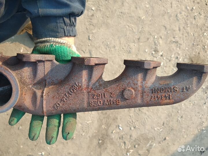 BMW E60 M57 выпускной коллектор