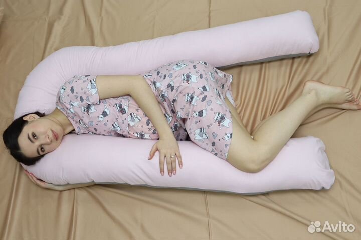 Подушка для беременных большая U 3кг