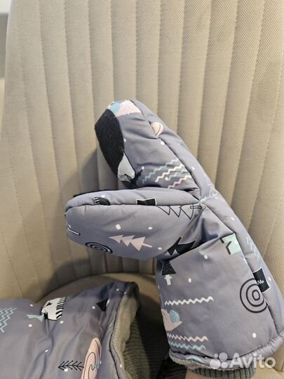 Муфта варежки на коляску мимими