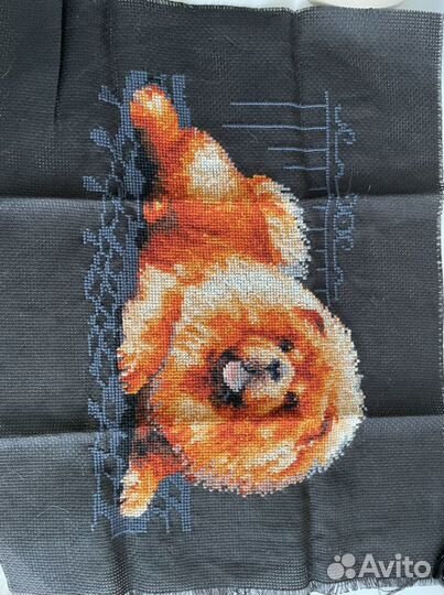 Картина вышитая крестом