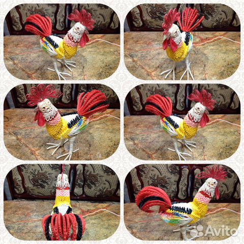 Петух оригами ручная работа