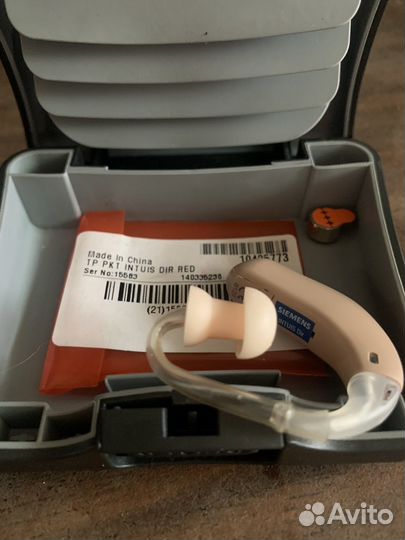 Слуховой аппарат siemens intuis dir