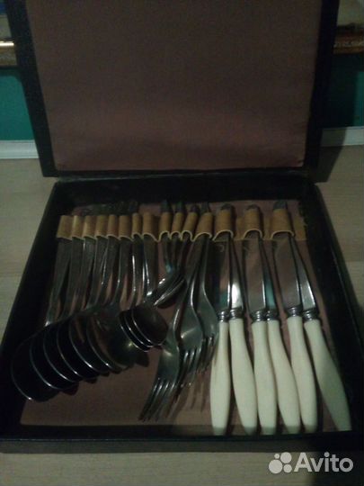 Столовый набор ложки и вилки СССР