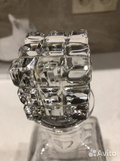Штоф- графин хрустальный