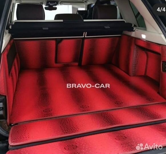 Автоковрики люкс в багажник Nissan Datsun