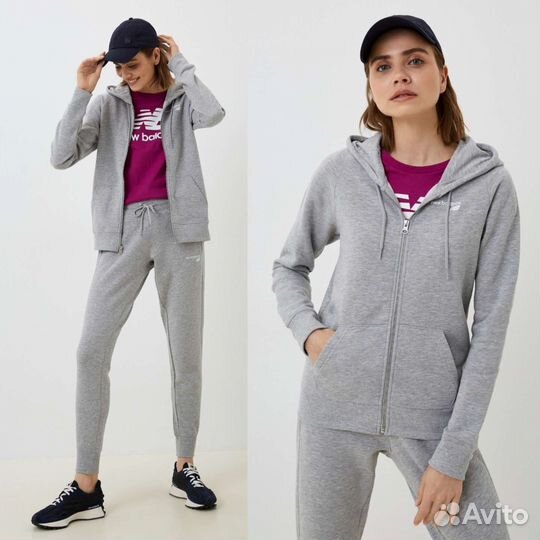 Спортивный костюм New Balance 44-46, серый