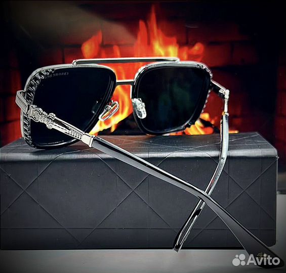 Солнцезащитные очки мужские Chrome Hearts