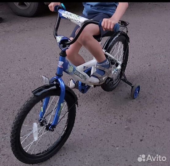 Детский велосипед 6-8лет, колёса на 18