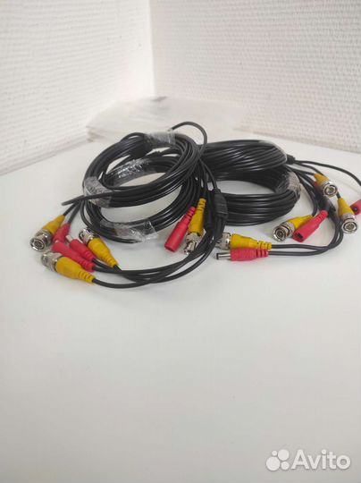 Готовые кабеля для видеонаблюдения оптом