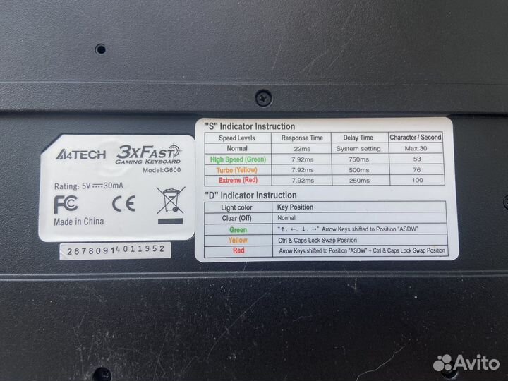 Клавиатура ps2