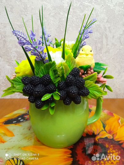 Букет из мыла 