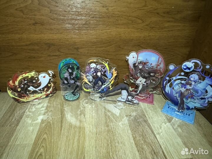 Акриловые фигурки геншин