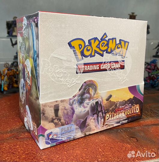 Pokemon кки S&V Paldea Evolved Booster display(36)