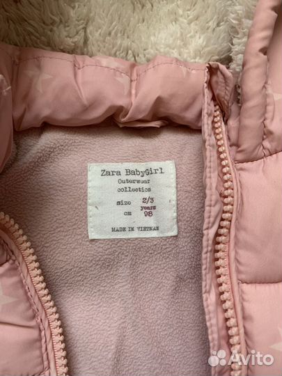 Жилетка для девочки 98 zara