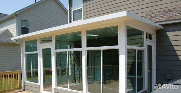 Окна на веранду