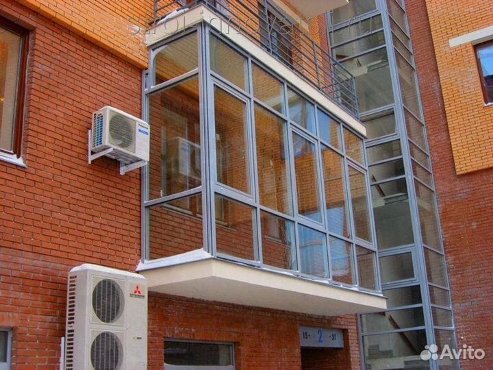 Остекление балконов и лоджий