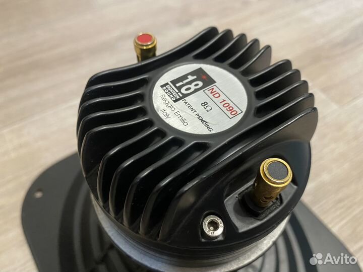 18 sound nd1090 + XT1086 вч дрйвер рупор